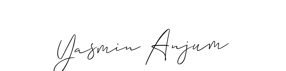 Check out images of Autograph of Yasmin Anjum name. Actor Yasmin Anjum Signature Style. Allison_Script is a professional sign style online. Yasmin Anjum signature style 2 images and pictures png