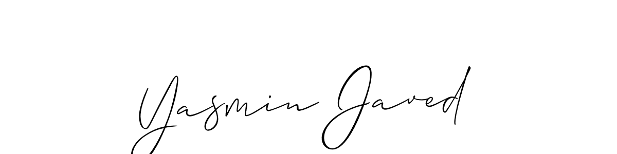 if you are searching for the best signature style for your name Yasmin Javed. so please give up your signature search. here we have designed multiple signature styles  using Allison_Script. Yasmin Javed signature style 2 images and pictures png