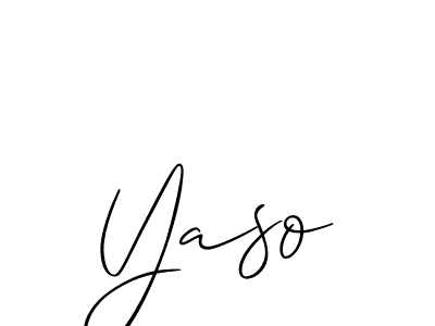 Yaso stylish signature style. Best Handwritten Sign (Allison_Script) for my name. Handwritten Signature Collection Ideas for my name Yaso. Yaso signature style 2 images and pictures png