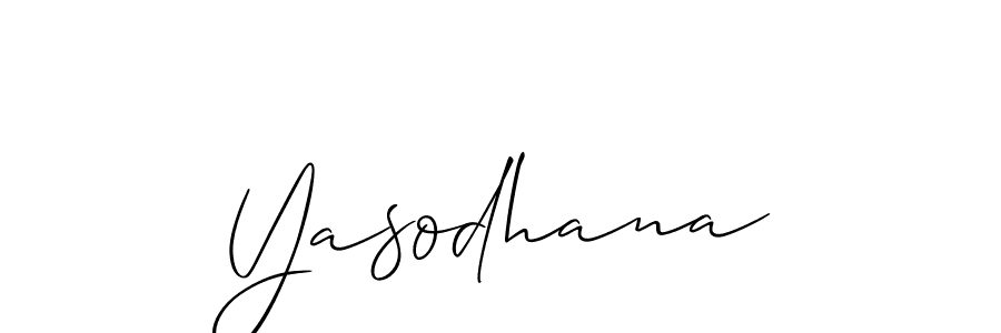 if you are searching for the best signature style for your name Yasodhana. so please give up your signature search. here we have designed multiple signature styles  using Allison_Script. Yasodhana signature style 2 images and pictures png