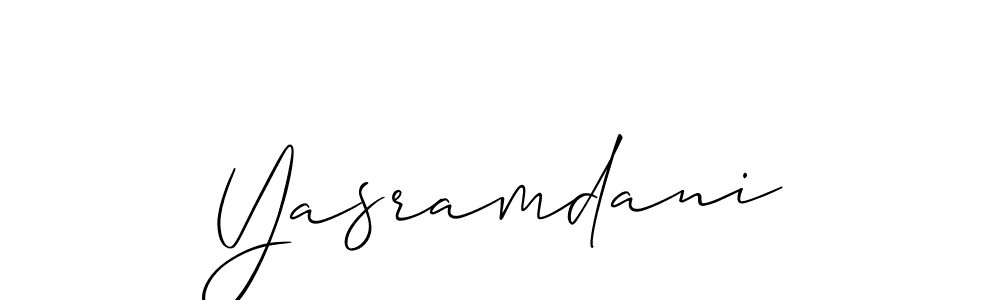 Check out images of Autograph of Yasramdani name. Actor Yasramdani Signature Style. Allison_Script is a professional sign style online. Yasramdani signature style 2 images and pictures png