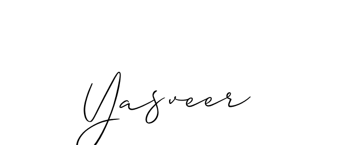 Make a beautiful signature design for name Yasveer. Use this online signature maker to create a handwritten signature for free. Yasveer signature style 2 images and pictures png