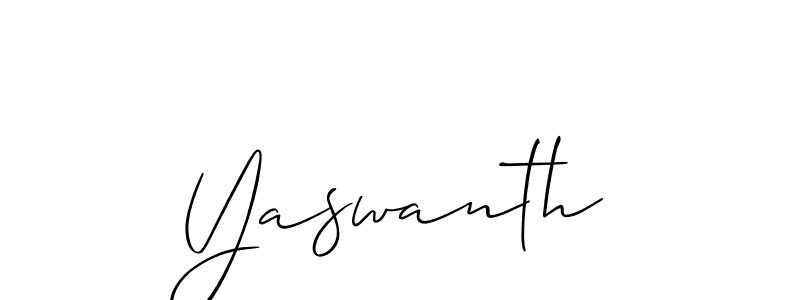 Also we have Yaswanth name is the best signature style. Create professional handwritten signature collection using Allison_Script autograph style. Yaswanth signature style 2 images and pictures png