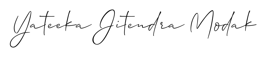 A classic penmanship look for Yateeka Jitendra Modak. The Allison_Script font brings timeless elegance and confidence to every signed document. Yateeka Jitendra Modak signature style 2 images and pictures png