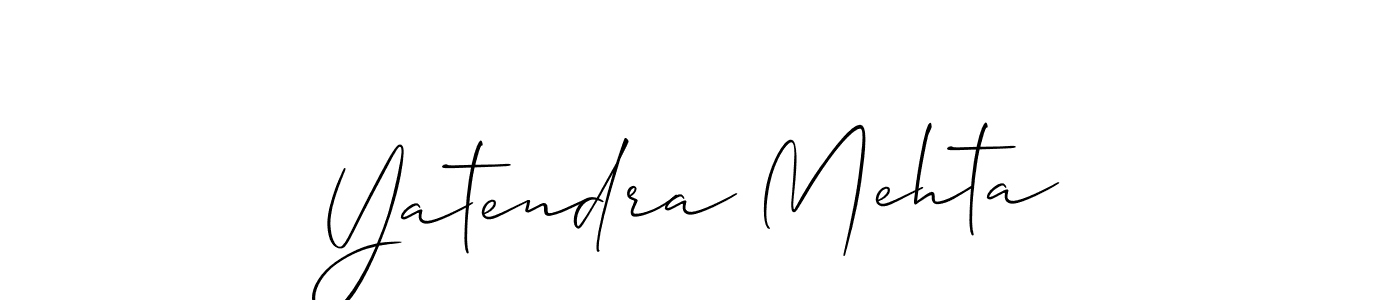 Best and Professional Signature Style for Yatendra Mehta. Allison_Script Best Signature Style Collection. Yatendra Mehta signature style 2 images and pictures png