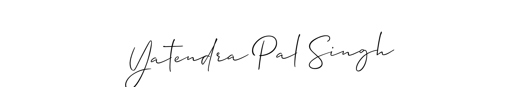 Make a short Yatendra Pal Singh signature style. Manage your documents anywhere anytime using Allison_Script. Create and add eSignatures, submit forms, share and send files easily. Yatendra Pal Singh signature style 2 images and pictures png