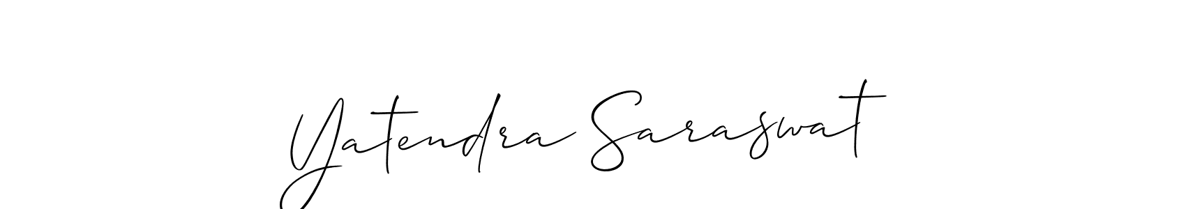 Also You can easily find your signature by using the search form. We will create Yatendra Saraswat name handwritten signature images for you free of cost using Allison_Script sign style. Yatendra Saraswat signature style 2 images and pictures png