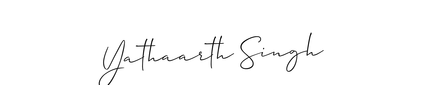 Make a beautiful signature design for name Yathaarth Singh. Use this online signature maker to create a handwritten signature for free. Yathaarth Singh signature style 2 images and pictures png