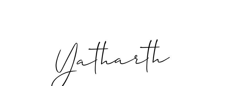 Once you've used our free online signature maker to create your best signature Allison_Script style, it's time to enjoy all of the benefits that Yatharth name signing documents. Yatharth signature style 2 images and pictures png