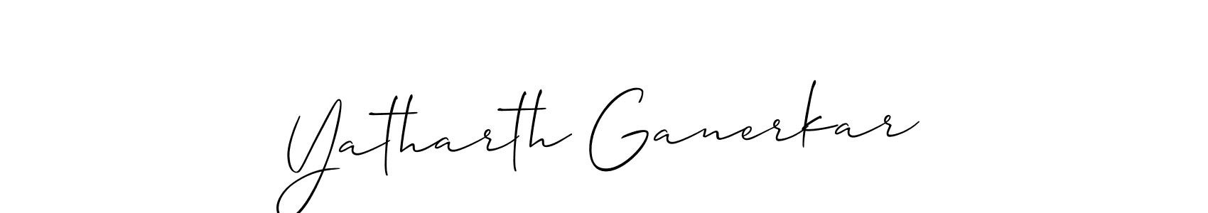 This is the best signature style for the Yatharth Ganerkar name. Also you like these signature font (Allison_Script). Mix name signature. Yatharth Ganerkar signature style 2 images and pictures png