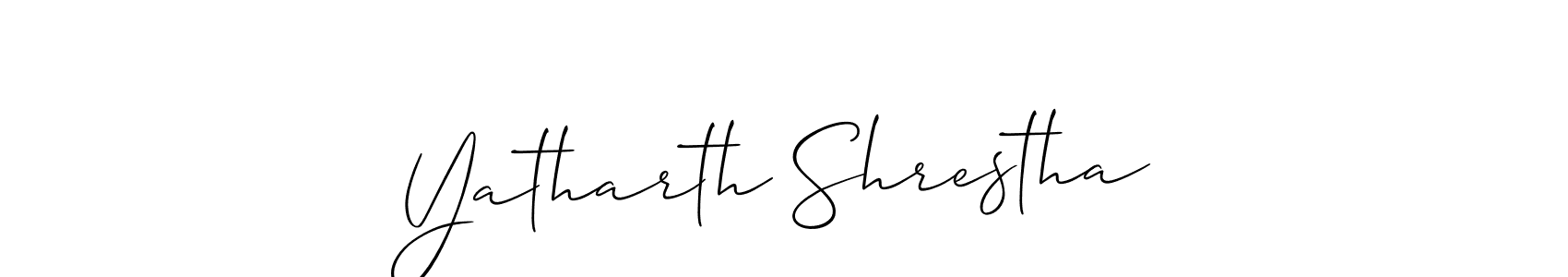 Here are the top 10 professional signature styles for the name Yatharth Shrestha. These are the best autograph styles you can use for your name. Yatharth Shrestha signature style 2 images and pictures png