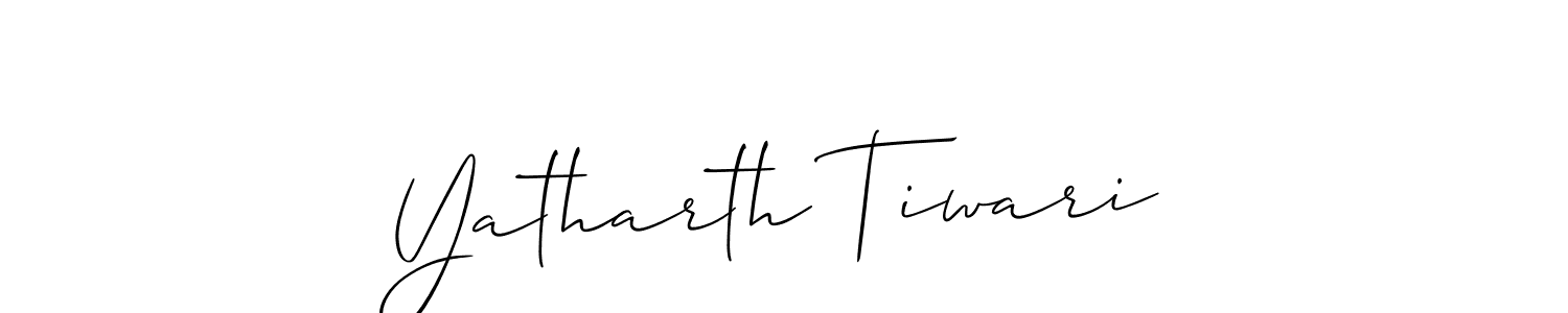 Make a beautiful signature design for name Yatharth Tiwari. Use this online signature maker to create a handwritten signature for free. Yatharth Tiwari signature style 2 images and pictures png