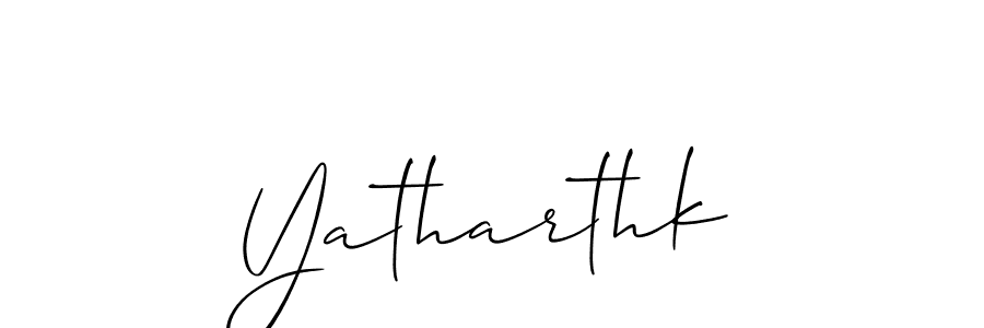 Also You can easily find your signature by using the search form. We will create Yatharthk name handwritten signature images for you free of cost using Allison_Script sign style. Yatharthk signature style 2 images and pictures png