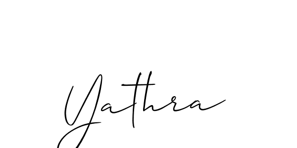 Best and Professional Signature Style for Yathra. Allison_Script Best Signature Style Collection. Yathra signature style 2 images and pictures png