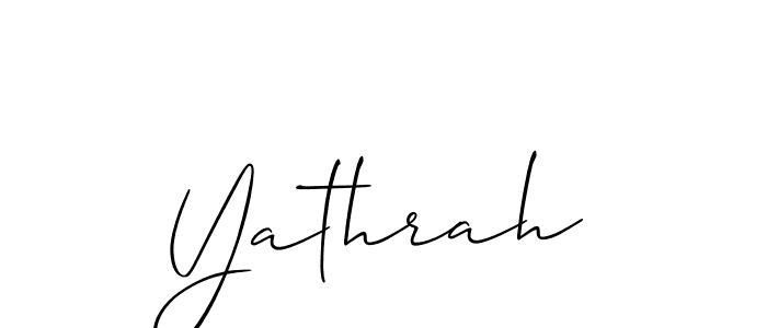Once you've used our free online signature maker to create your best signature Allison_Script style, it's time to enjoy all of the benefits that Yathrah name signing documents. Yathrah signature style 2 images and pictures png