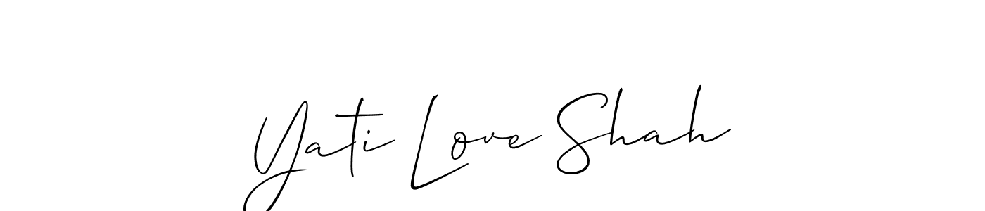 Check out images of Autograph of Yati Love Shah name. Actor Yati Love Shah Signature Style. Allison_Script is a professional sign style online. Yati Love Shah signature style 2 images and pictures png
