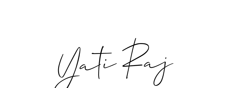 Also You can easily find your signature by using the search form. We will create Yati Raj name handwritten signature images for you free of cost using Allison_Script sign style. Yati Raj signature style 2 images and pictures png