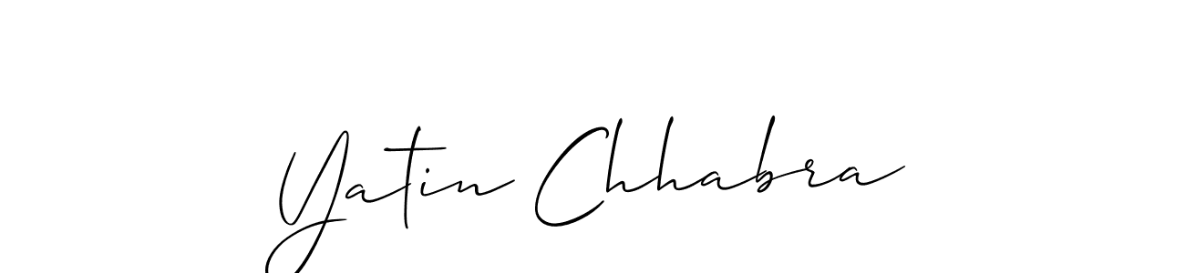 The best way (Allison_Script) to make a short signature is to pick only two or three words in your name. The name Yatin Chhabra include a total of six letters. For converting this name. Yatin Chhabra signature style 2 images and pictures png