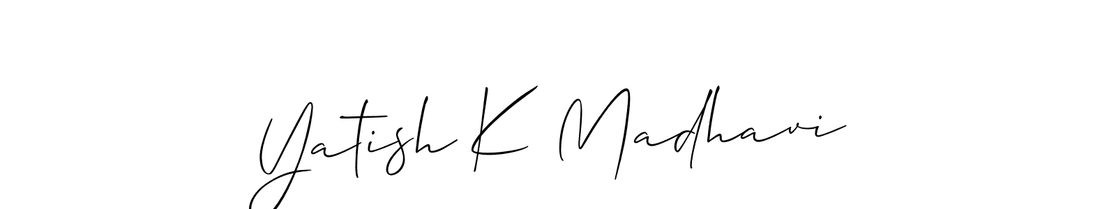 See photos of Yatish K Madhavi official signature by Spectra . Check more albums & portfolios. Read reviews & check more about Allison_Script font. Yatish K Madhavi signature style 2 images and pictures png