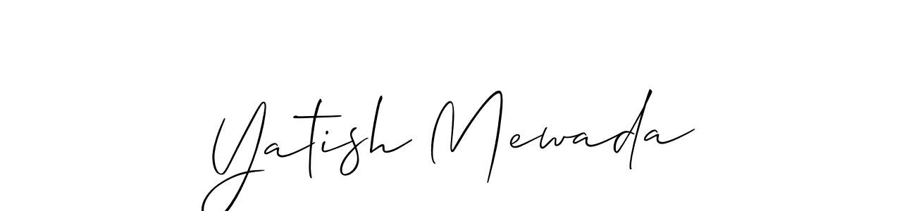 You can use this online signature creator to create a handwritten signature for the name Yatish Mewada. This is the best online autograph maker. Yatish Mewada signature style 2 images and pictures png