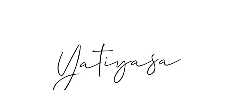 Once you've used our free online signature maker to create your best signature Allison_Script style, it's time to enjoy all of the benefits that Yatiyasa name signing documents. Yatiyasa signature style 2 images and pictures png