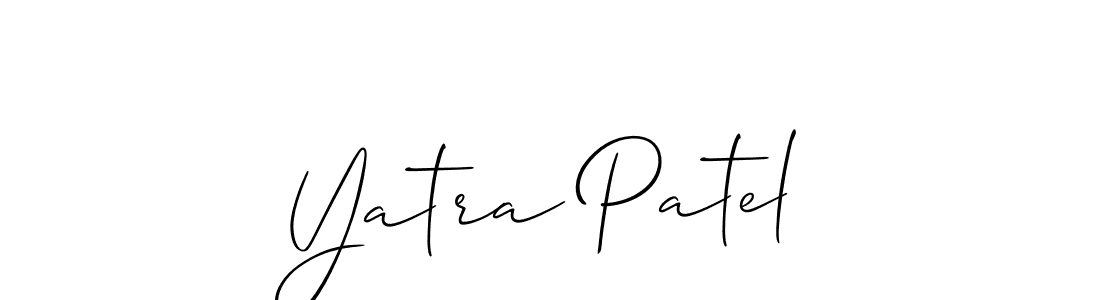 See photos of Yatra Patel official signature by Spectra . Check more albums & portfolios. Read reviews & check more about Allison_Script font. Yatra Patel signature style 2 images and pictures png