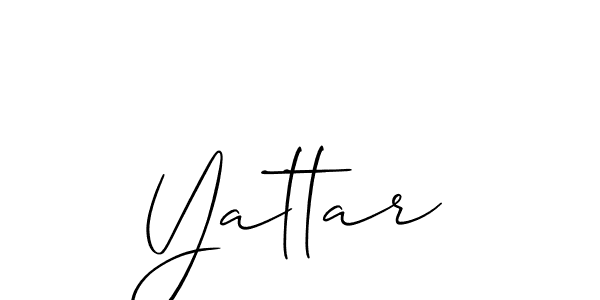 You should practise on your own different ways (Allison_Script) to write your name (Yattar) in signature. don't let someone else do it for you. Yattar signature style 2 images and pictures png