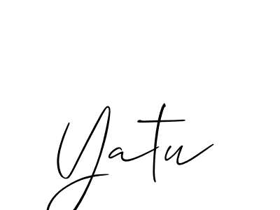 Check out images of Autograph of Yatu name. Actor Yatu Signature Style. Allison_Script is a professional sign style online. Yatu signature style 2 images and pictures png