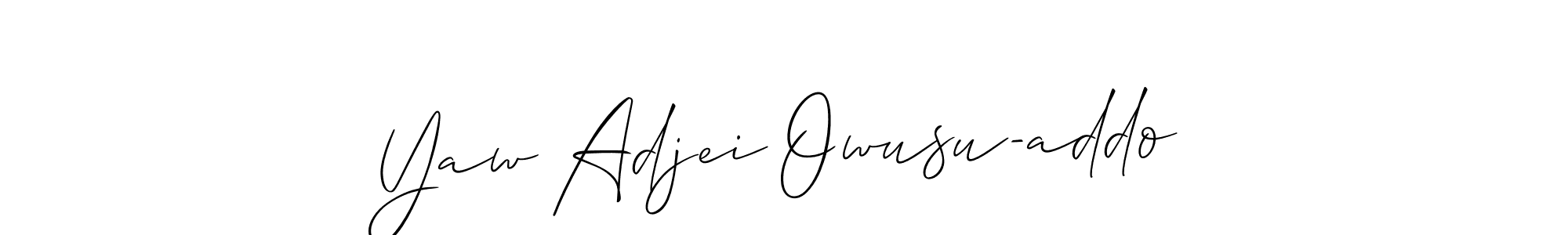 Once you've used our free online signature maker to create your best signature Allison_Script style, it's time to enjoy all of the benefits that Yaw Adjei Owusu-addo name signing documents. Yaw Adjei Owusu-addo signature style 2 images and pictures png