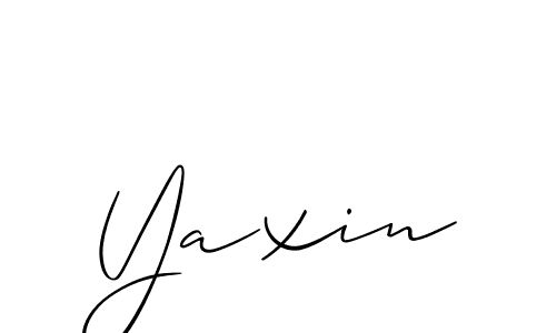 Make a beautiful signature design for name Yaxin. Use this online signature maker to create a handwritten signature for free. Yaxin signature style 2 images and pictures png