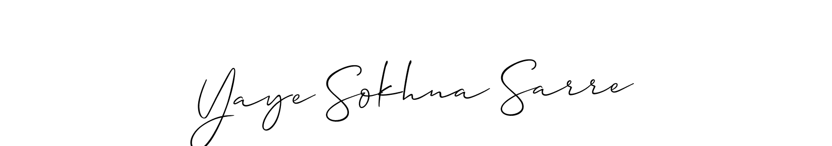 You can use this online signature creator to create a handwritten signature for the name Yaye Sokhna Sarre. This is the best online autograph maker. Yaye Sokhna Sarre signature style 2 images and pictures png