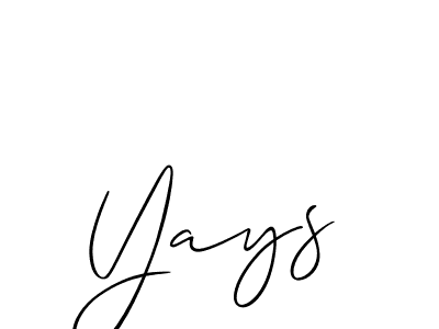 See photos of Yays official signature by Spectra . Check more albums & portfolios. Read reviews & check more about Allison_Script font. Yays signature style 2 images and pictures png