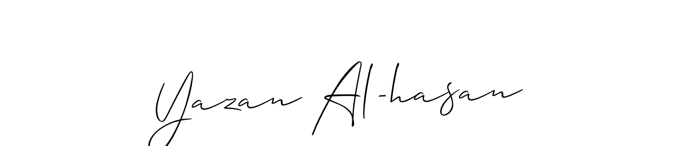 See photos of Yazan Al-hasan official signature by Spectra . Check more albums & portfolios. Read reviews & check more about Allison_Script font. Yazan Al-hasan signature style 2 images and pictures png