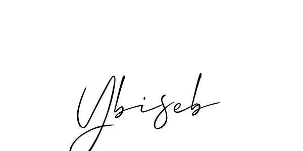 Best and Professional Signature Style for Ybiseb. Allison_Script Best Signature Style Collection. Ybiseb signature style 2 images and pictures png