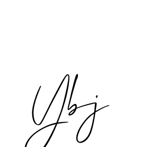 How to Draw Ybj signature style? Allison_Script is a latest design signature styles for name Ybj. Ybj signature style 2 images and pictures png