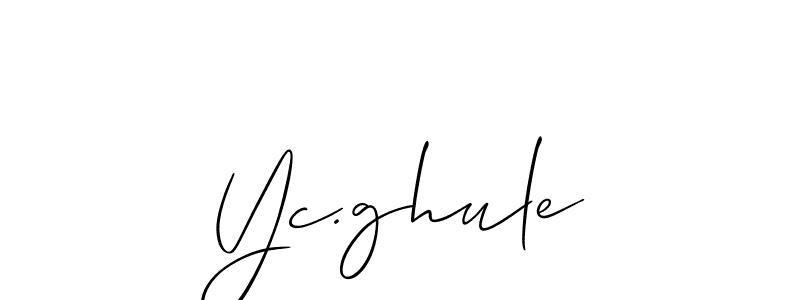 You can use this online signature creator to create a handwritten signature for the name Yc.ghule. This is the best online autograph maker. Yc.ghule signature style 2 images and pictures png