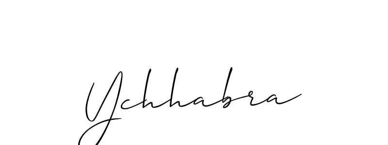 Similarly Allison_Script is the best handwritten signature design. Signature creator online .You can use it as an online autograph creator for name Ychhabra. Ychhabra signature style 2 images and pictures png