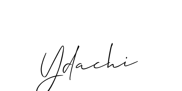 Once you've used our free online signature maker to create your best signature Allison_Script style, it's time to enjoy all of the benefits that Ydachi name signing documents. Ydachi signature style 2 images and pictures png
