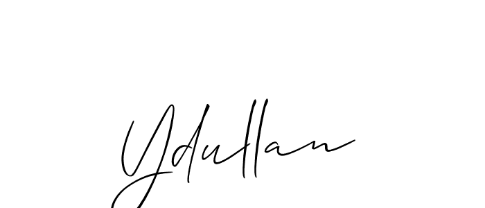 Make a short Ydullan signature style. Manage your documents anywhere anytime using Allison_Script. Create and add eSignatures, submit forms, share and send files easily. Ydullan signature style 2 images and pictures png