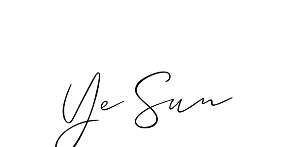You can use this online signature creator to create a handwritten signature for the name Ye Sun. This is the best online autograph maker. Ye Sun signature style 2 images and pictures png