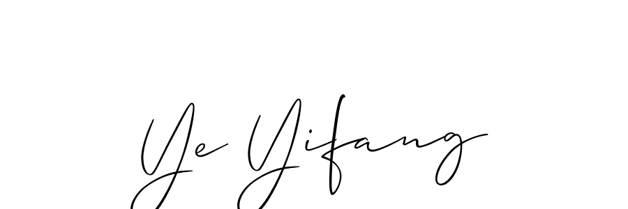 Here are the top 10 professional signature styles for the name Ye Yifang. These are the best autograph styles you can use for your name. Ye Yifang signature style 2 images and pictures png