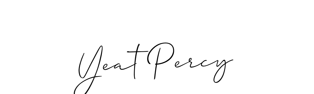 Best and Professional Signature Style for Yeat Percy. Allison_Script Best Signature Style Collection. Yeat Percy signature style 2 images and pictures png
