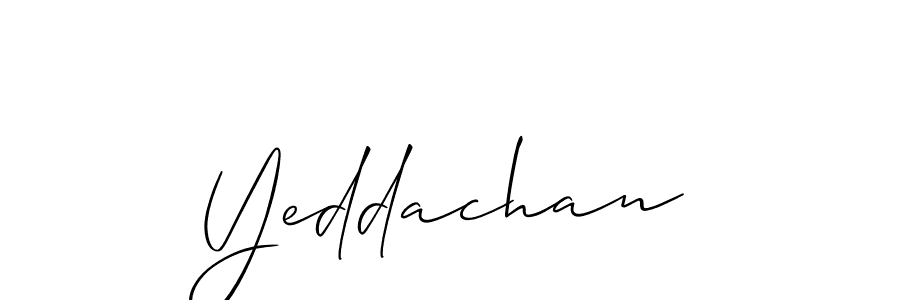 Make a short Yeddachan signature style. Manage your documents anywhere anytime using Allison_Script. Create and add eSignatures, submit forms, share and send files easily. Yeddachan signature style 2 images and pictures png