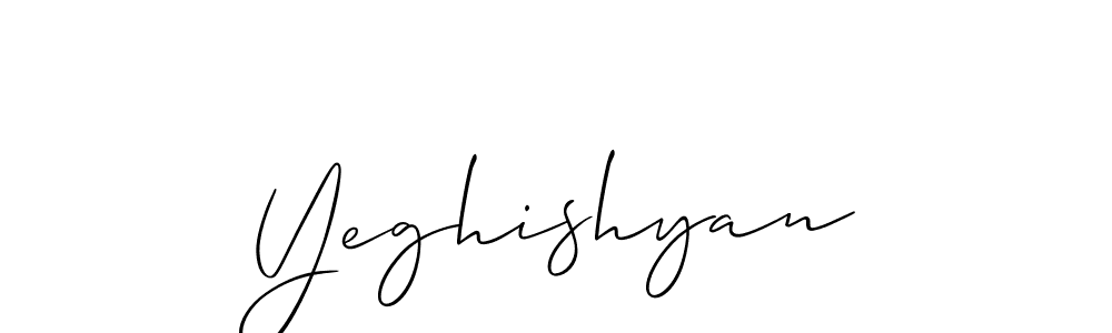 Similarly Allison_Script is the best handwritten signature design. Signature creator online .You can use it as an online autograph creator for name Yeghishyan. Yeghishyan signature style 2 images and pictures png
