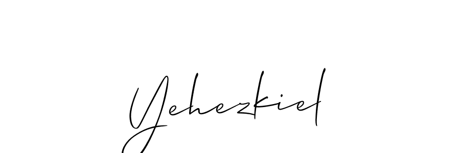 Once you've used our free online signature maker to create your best signature Allison_Script style, it's time to enjoy all of the benefits that Yehezkiel name signing documents. Yehezkiel signature style 2 images and pictures png