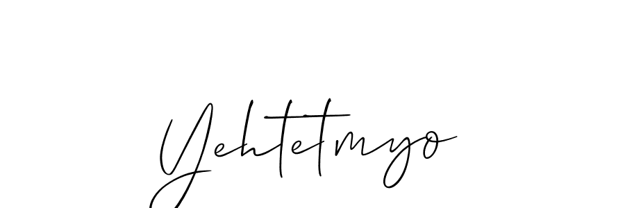 Similarly Allison_Script is the best handwritten signature design. Signature creator online .You can use it as an online autograph creator for name Yehtetmyo. Yehtetmyo signature style 2 images and pictures png