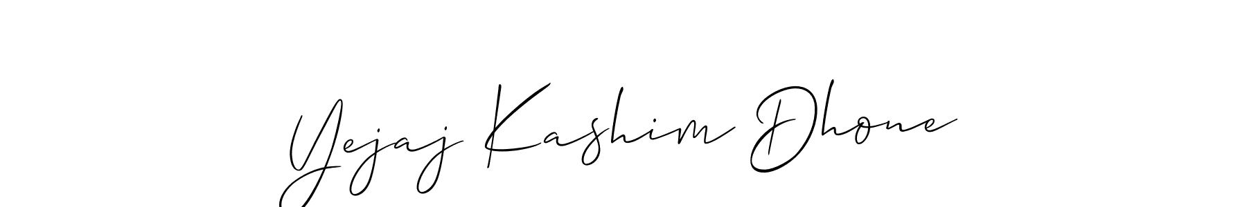 Once you've used our free online signature maker to create your best signature Allison_Script style, it's time to enjoy all of the benefits that Yejaj Kashim Dhone name signing documents. Yejaj Kashim Dhone signature style 2 images and pictures png