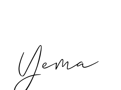 Once you've used our free online signature maker to create your best signature Allison_Script style, it's time to enjoy all of the benefits that Yema name signing documents. Yema signature style 2 images and pictures png