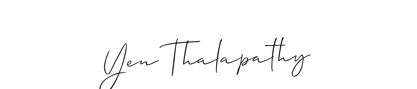 This is the best signature style for the Yen Thalapathy name. Also you like these signature font (Allison_Script). Mix name signature. Yen Thalapathy signature style 2 images and pictures png