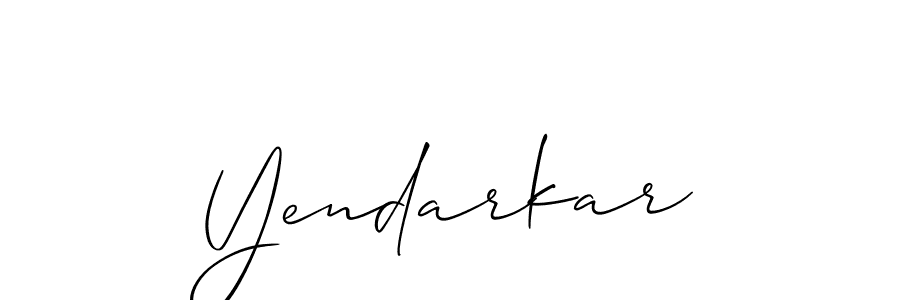 Best and Professional Signature Style for Yendarkar. Allison_Script Best Signature Style Collection. Yendarkar signature style 2 images and pictures png